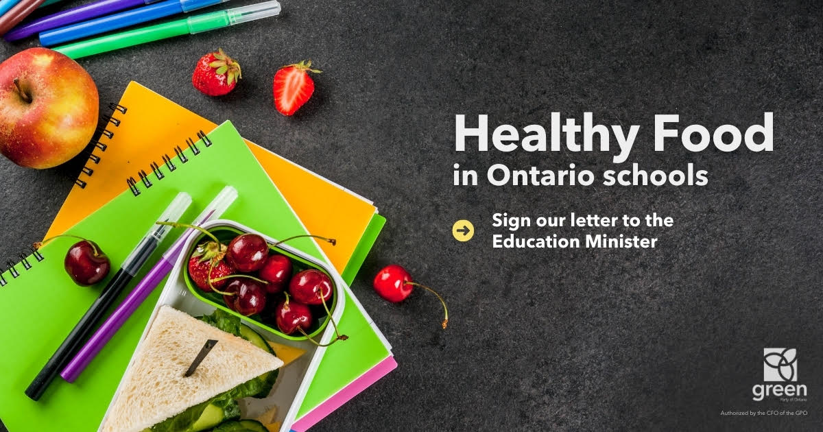 Healthy Food in Ontario Schools