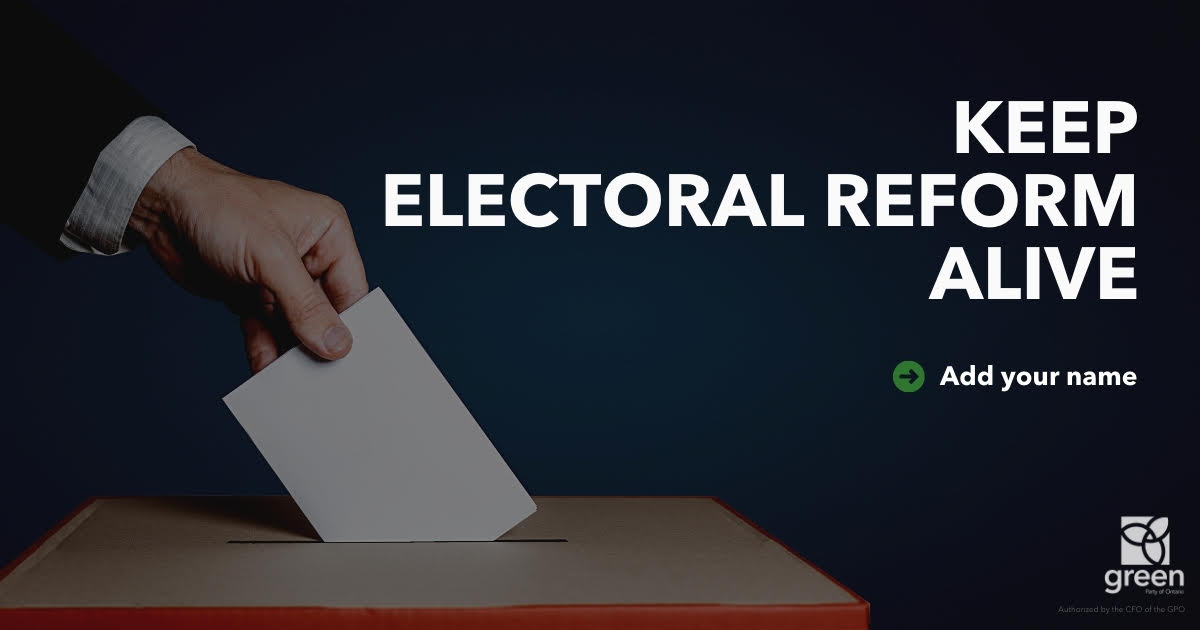 Keep Electoral Reform Alive
