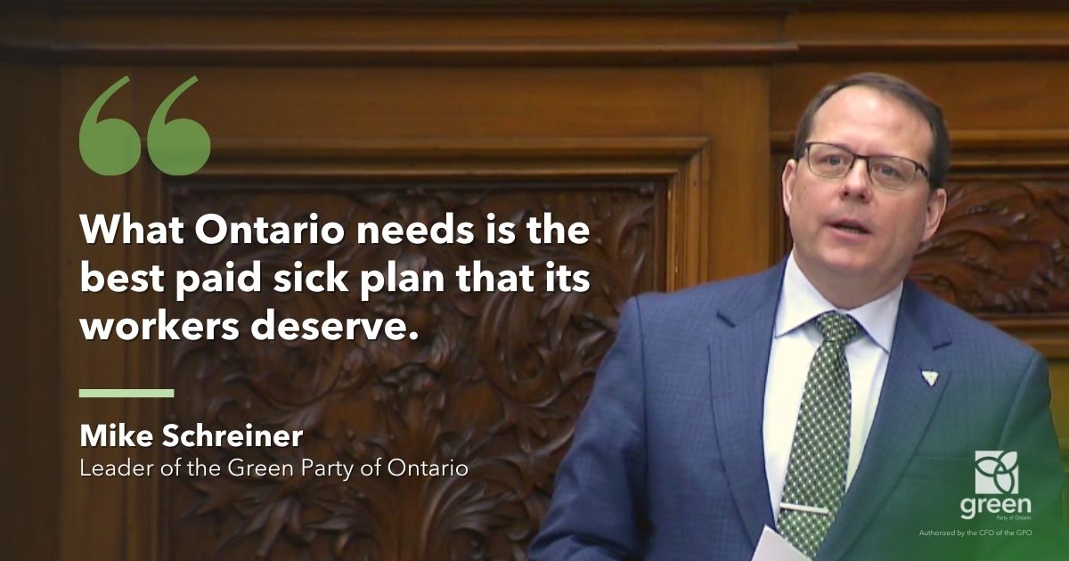 The science is clear. Ford needs to legislate 10 paid sick days, mandate medical grade PPE, and target high-risk workplaces with on-site mobile vaccine clinics.