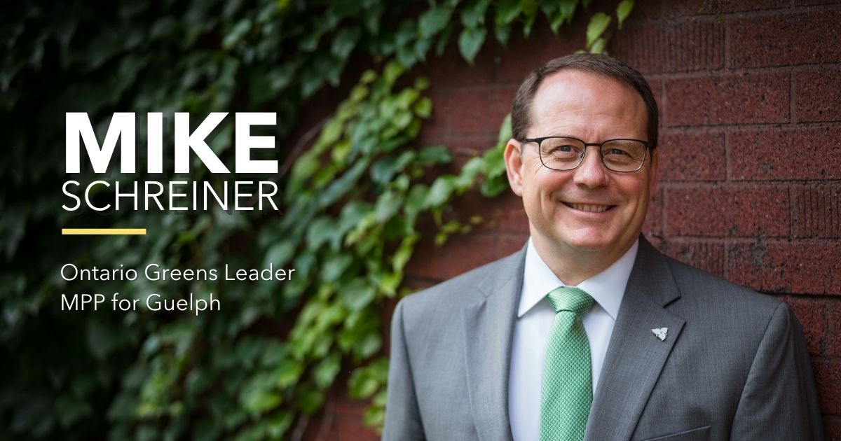 Mike Schreiner As Leader Of The Ontario Liberal Party   Could He Beat