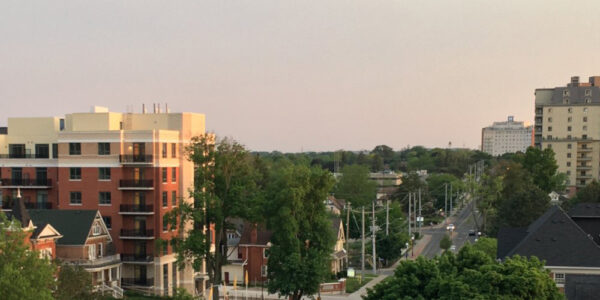 Panoramic view of Kitchener, Ontario