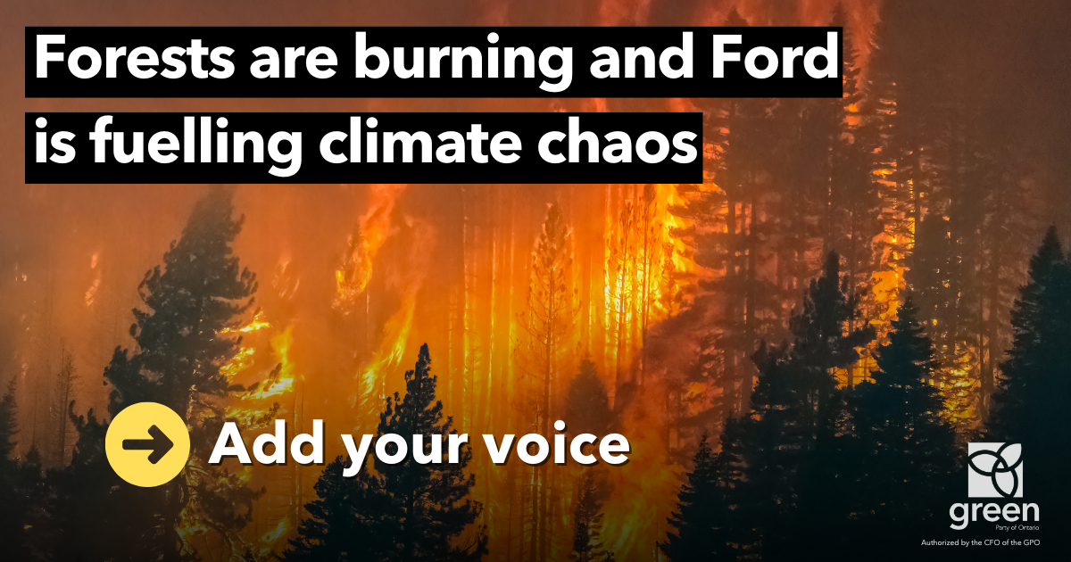 Fight Back Against Ford’s Climate Failure