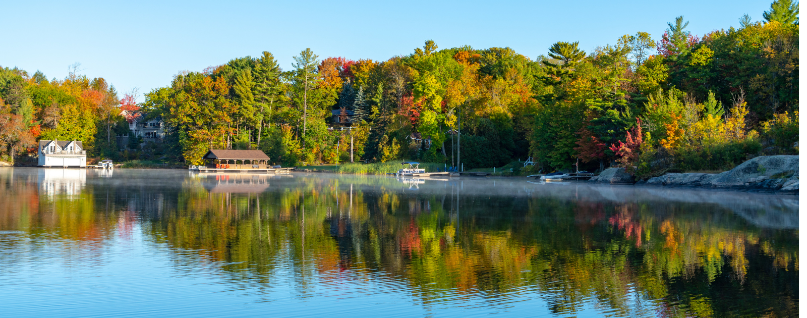 Scenic Lake in Muskoka
