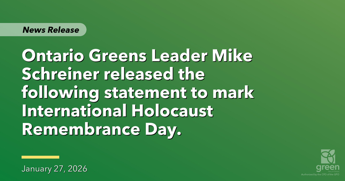 Statement on International Holocaust Remembrance Day