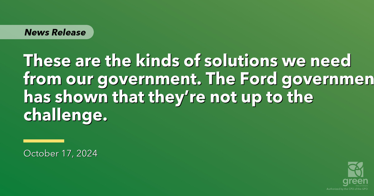 Ford government out of ideas to reduce gridlock