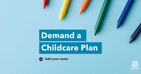 Sign our petition to urge Minister Lecce to prioritize an Emergency Child Care Plan
