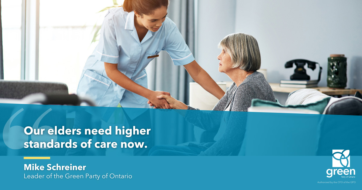 Our elders need higher standards of care now