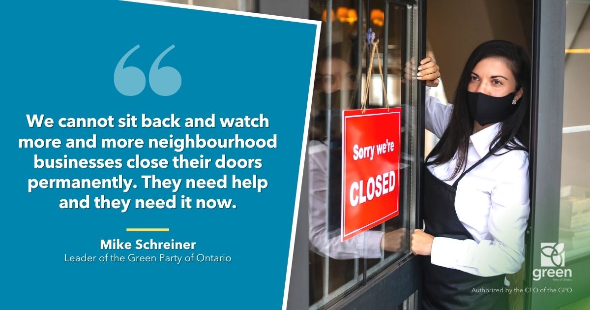 Small businesses are hanging on by a thread, and the Ford government’s teasing of when or if they’ll be allowed to reopen is adding to the frustration.