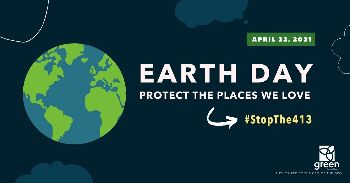 We don’t need another highway that will pave over farmlands, destroy wetlands and habitats, cut through the Greenbelt and cause more sprawl.