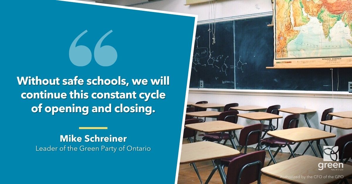 Ford must use this week’s school break as an opportunity to make schools safer before classes return next week.