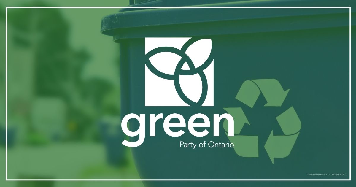 Mike Schreiner released the following statement in response to the finalized Blue Box regulations:
