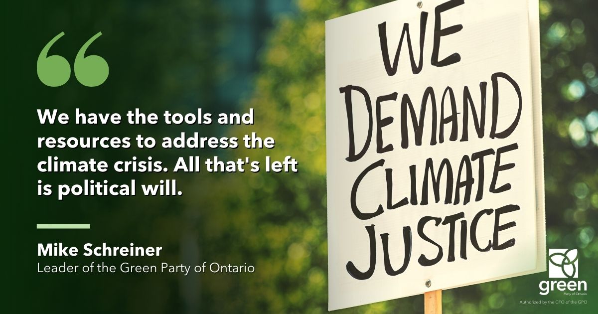 Rallies like today’s Global Climate Strike is a symbol of just how much of a difference we can make when we work together to demand climate action.