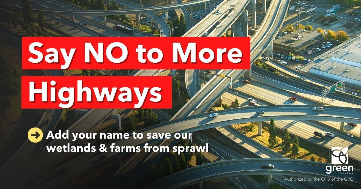 The Fall Economic Statement was nothing but pavement. Tell Ford we need action on climate and affordable housing now; not more highways. 